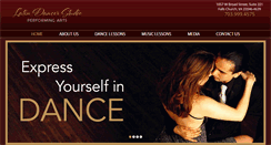 Desktop Screenshot of latindancerstudio.com